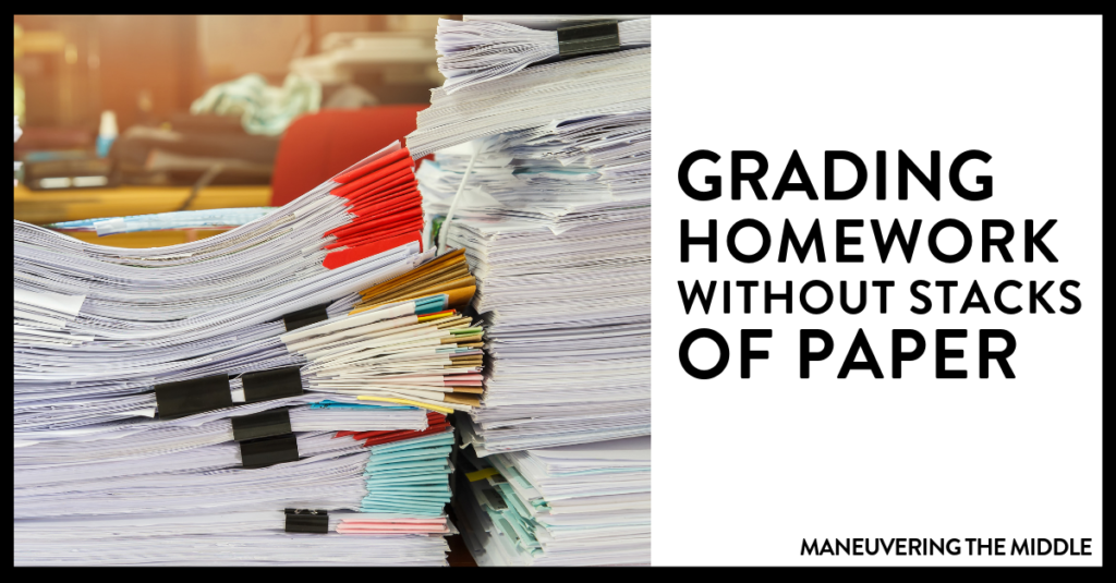 how to grade your own homework