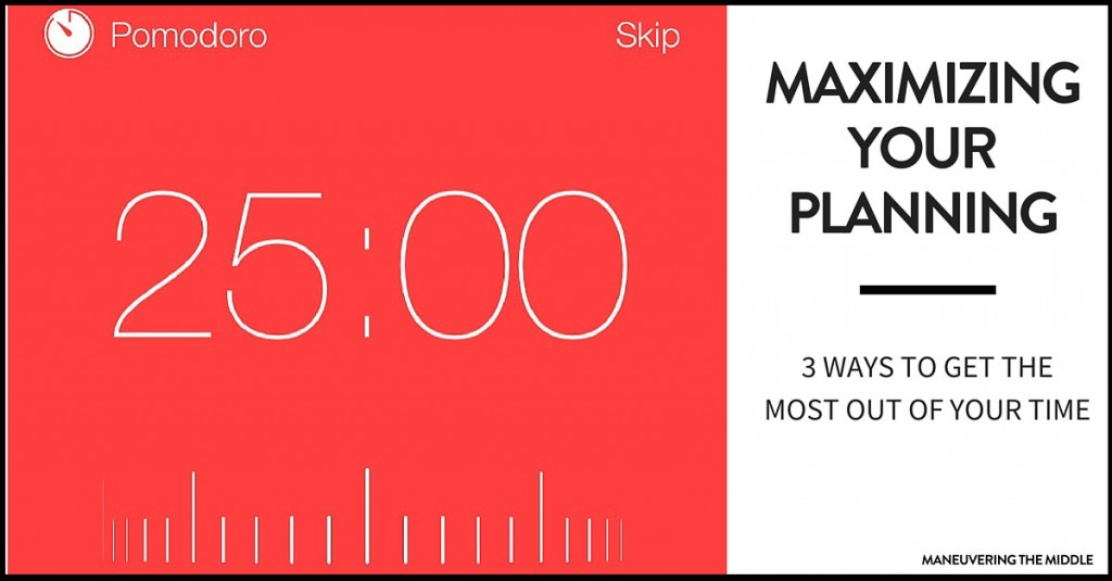 Conference. Planning. PLC. Team Meeting.  Three ideas for maximizing your planning time for productivity, so you can leave at a decent hour.   