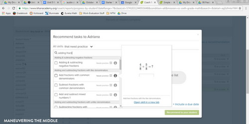 Khan Academy is valuable resource for differentiating in the math classroom. Tips for using Khan Academy effectively and efficiently! | maneuveringthemiddle.com