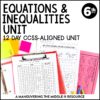 Solving Equations in Middle School Math - Maneuvering the Middle