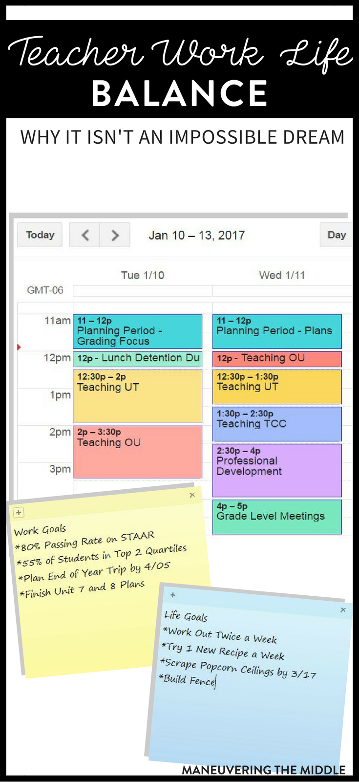 Work Life Balance For Teachers Maneuvering The Middle Work Life Balance For Teachers Maneuvering The Middle