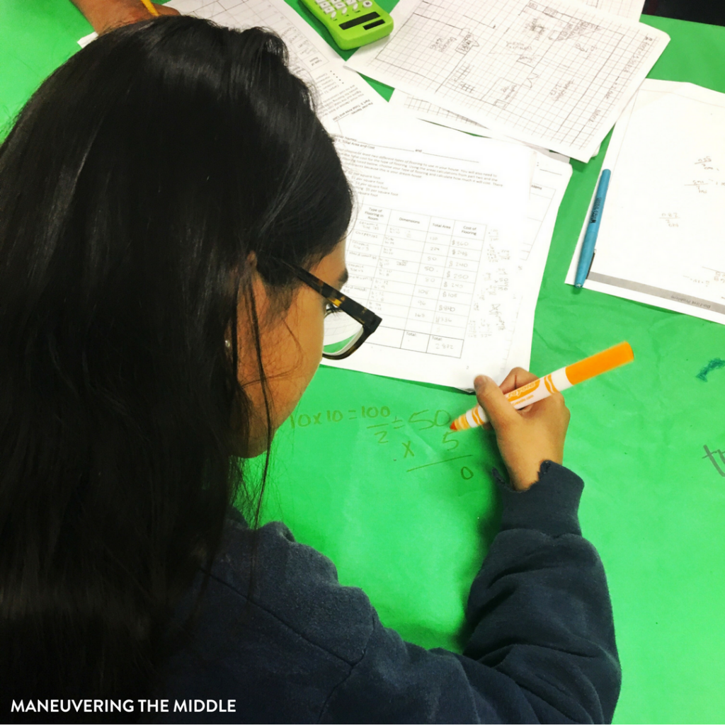 8 ideas to turn any worksheet into an activity! Perfect for a low prep day to keep students engaged and having fun with a worksheet. 8 easy math activities! | maneuveringthemiddle.com