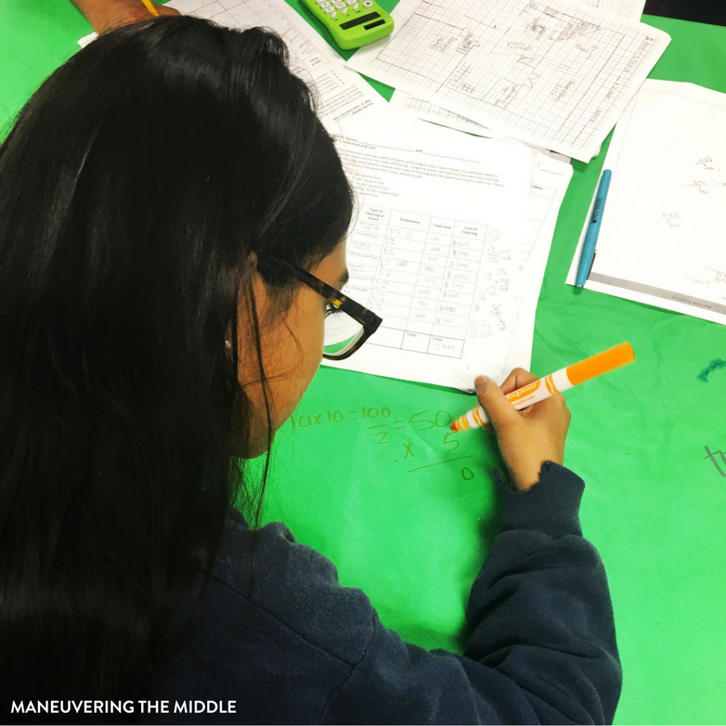 Turn Worksheets into Easy Math Activities - Maneuvering the Middle