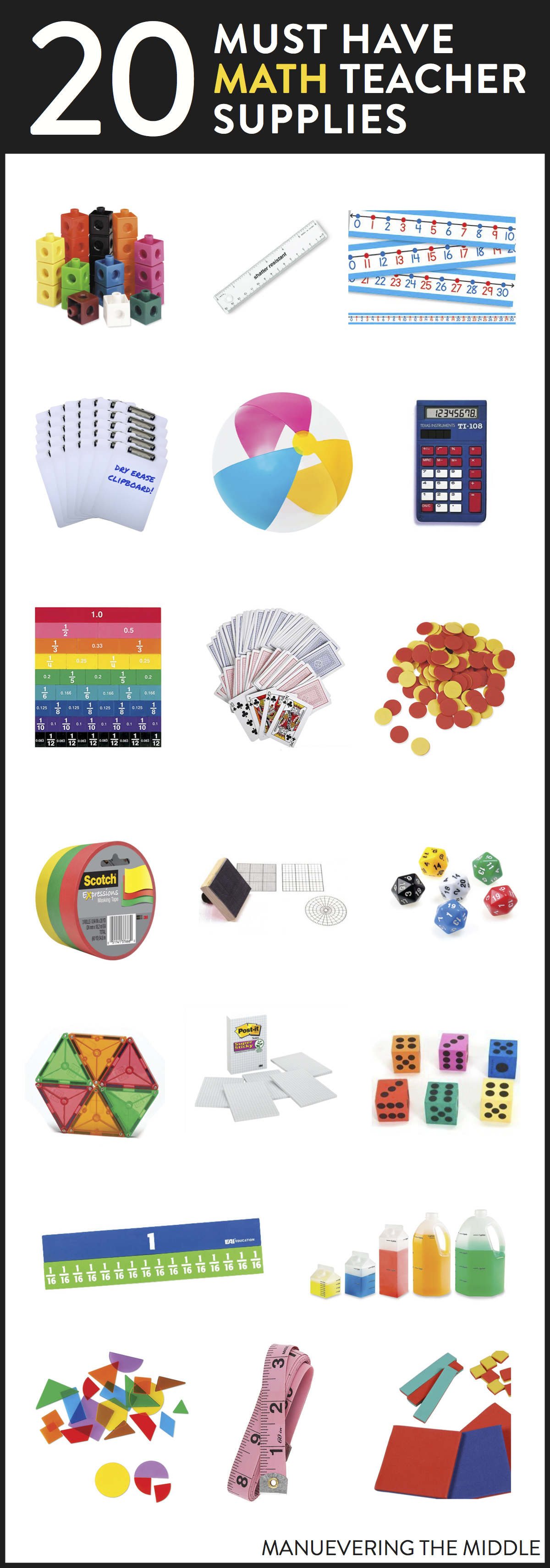 20 Must Have Classroom Supplies to Start Your Room