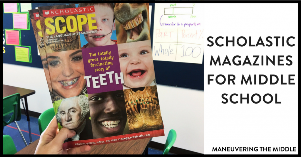 Ideas for Using Leftover Scholastic News Magazines