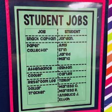 As a teacher, I firmly believe that students can learn anything. This applies to academics, character, and...helping you around your classroom! Classroom jobs are a great way to build student investment and save you time and energy! | maneuveringthemiddle.com