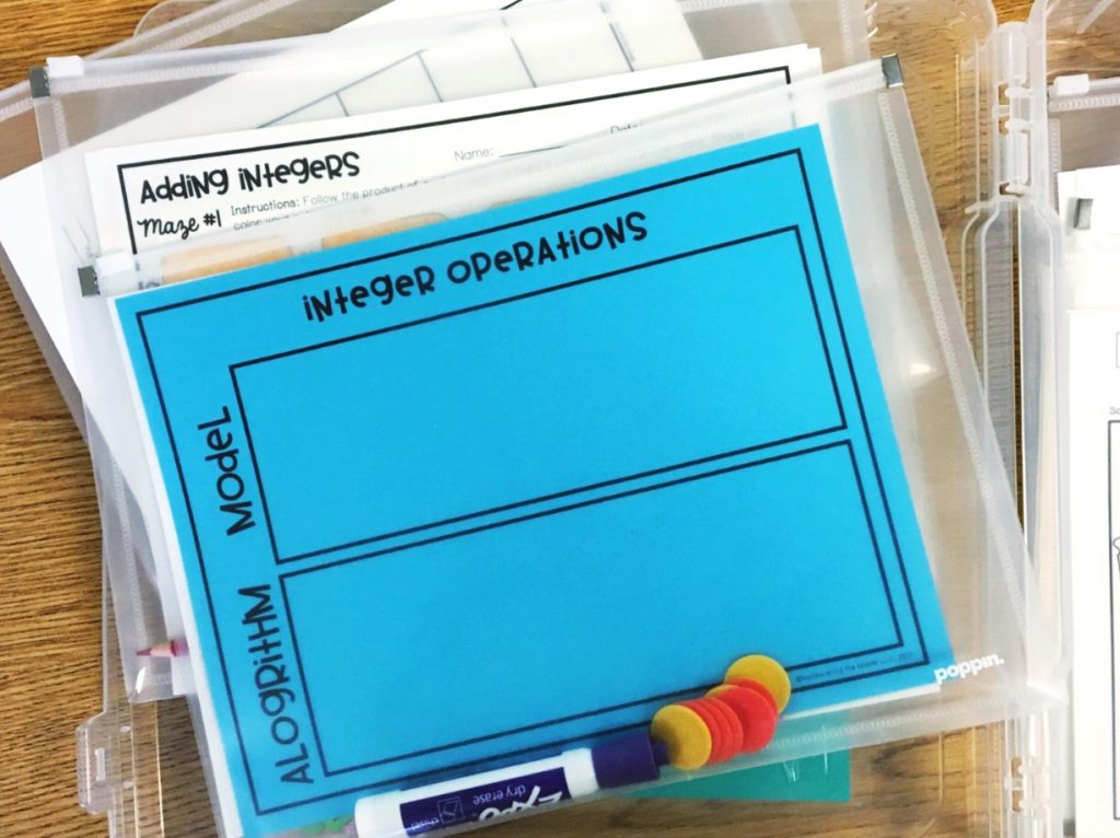 Five ideas for teacher organization to keep papers at bay and create a place for everything in the classroom! manevueringthemiddle.com