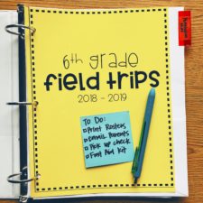 Planning for a field trip can be overwelming, but it doesn't have to be! Read on for tips to help plan, delegate, and execute a field trip for your class. | maneuveringthemiddle.com