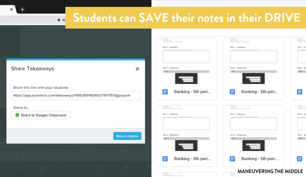 5 ways to use pear deck to keep students engaged, interacting with the content, and to receive real-time data in your classroom