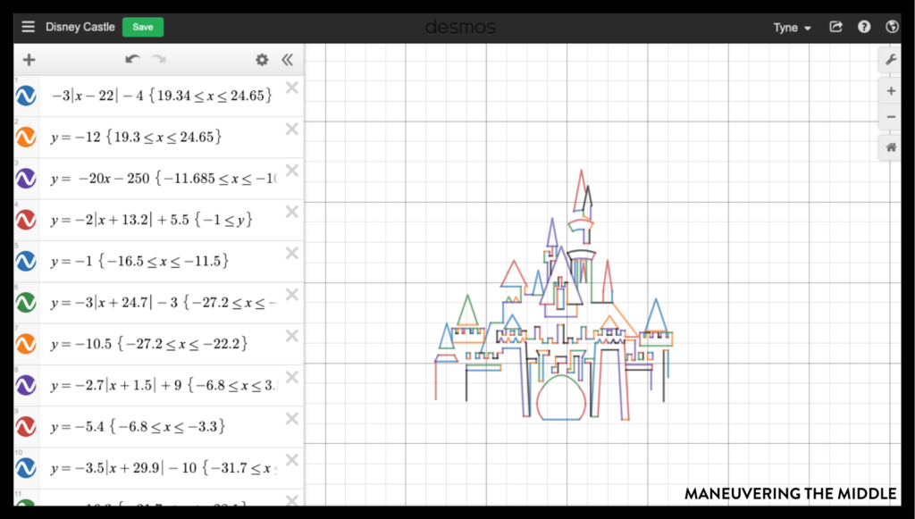 If you haven't tried using the Desmos tool in your classroom yet, check out their activities to use in Algebra. Learn about more of its great features too. | maneuveringthemiddle.com