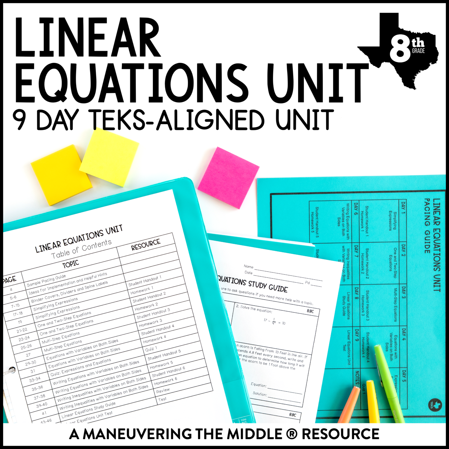 linear equations homework 1 maneuvering the middle