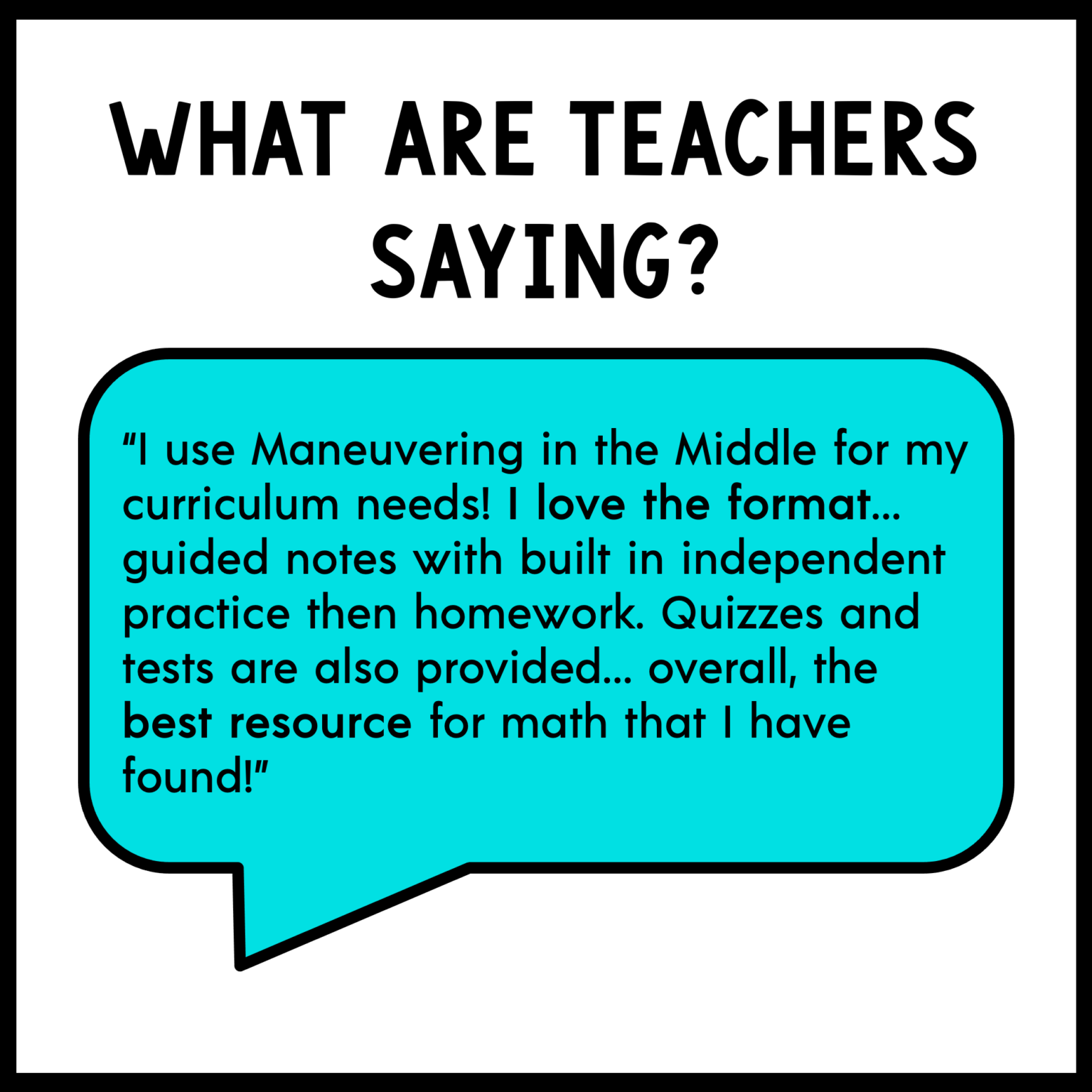 Linear Equations Unit 8th Grade TEKS Maneuvering the Middle