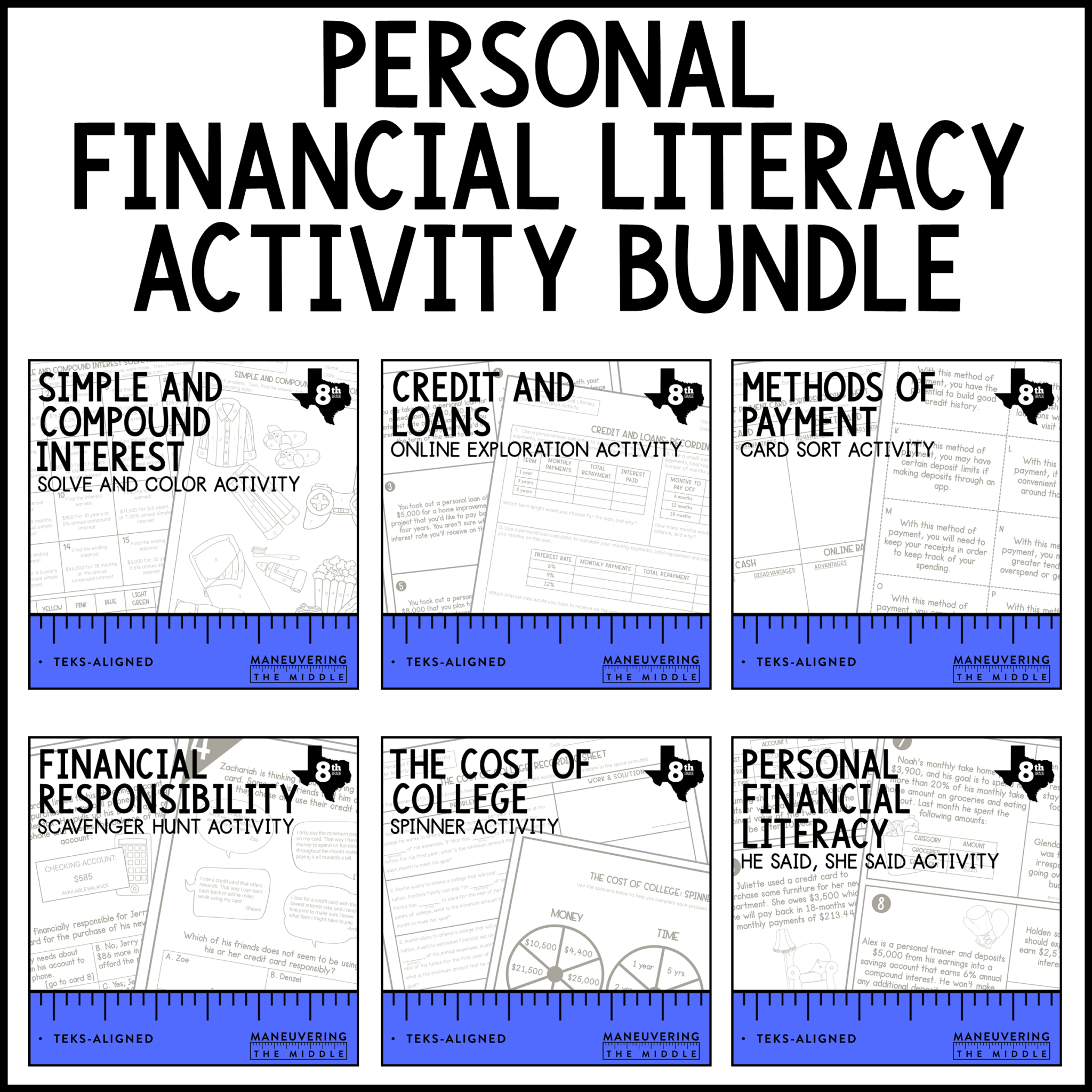 lesson eight homework practice financial literacy