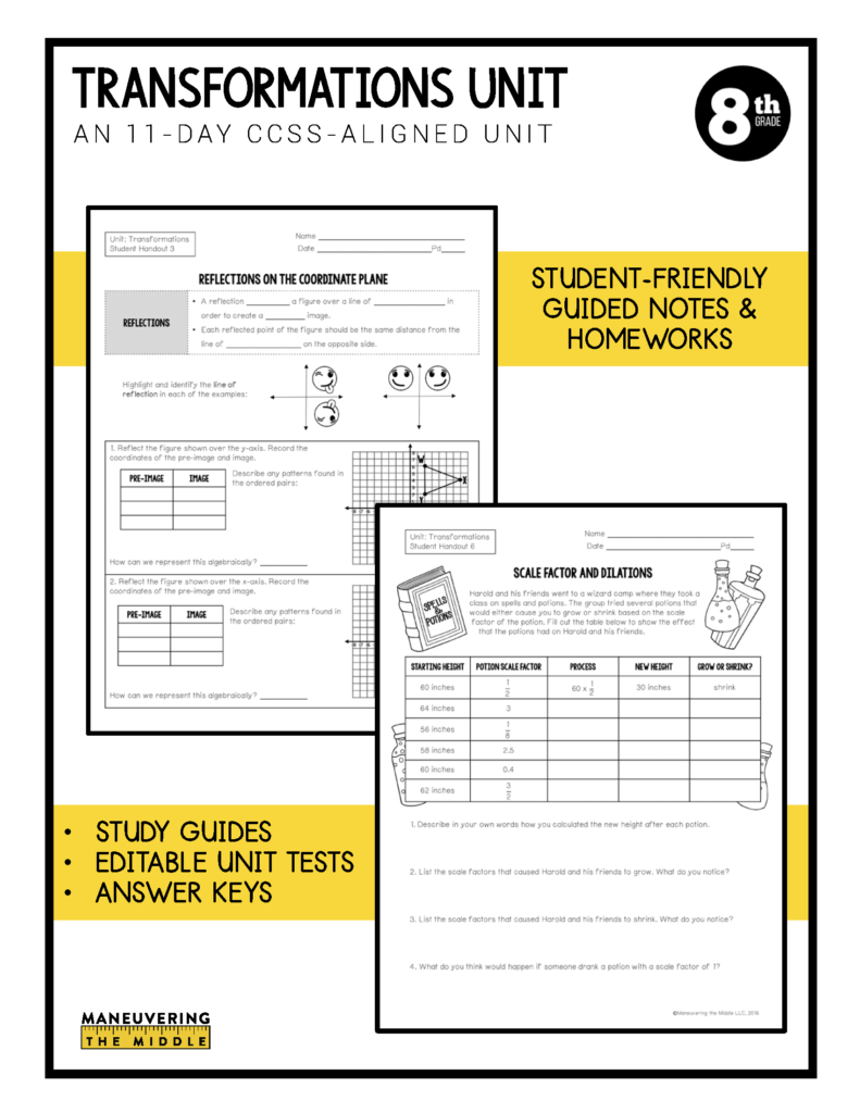 Maneuvering the middle llc 2015 unit ratios homework 3 answer key image