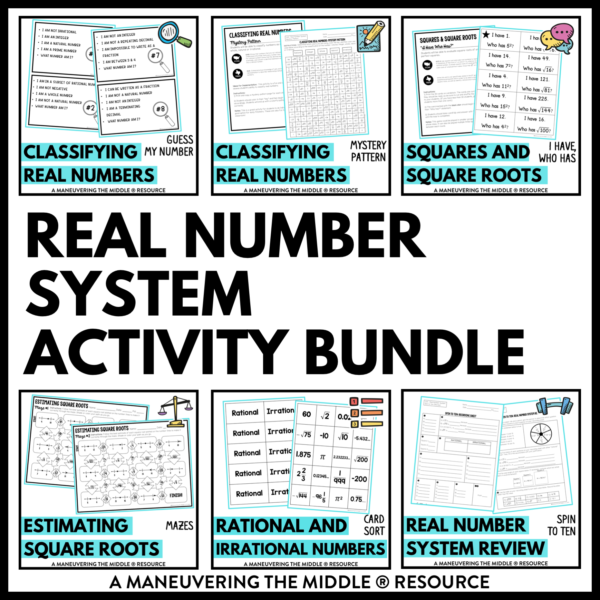 Worksheets About Real Number Systems For 8th Grade