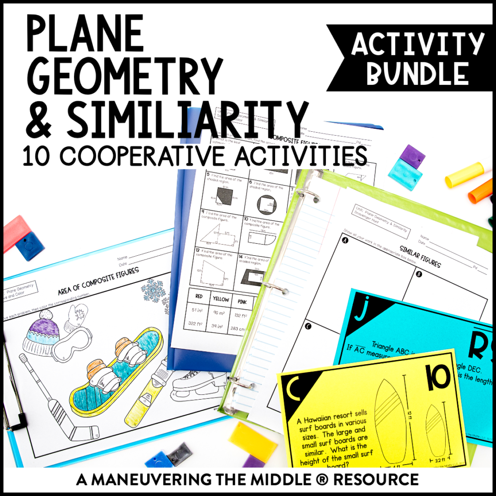 Pi Day Activities - Maneuvering the Middle