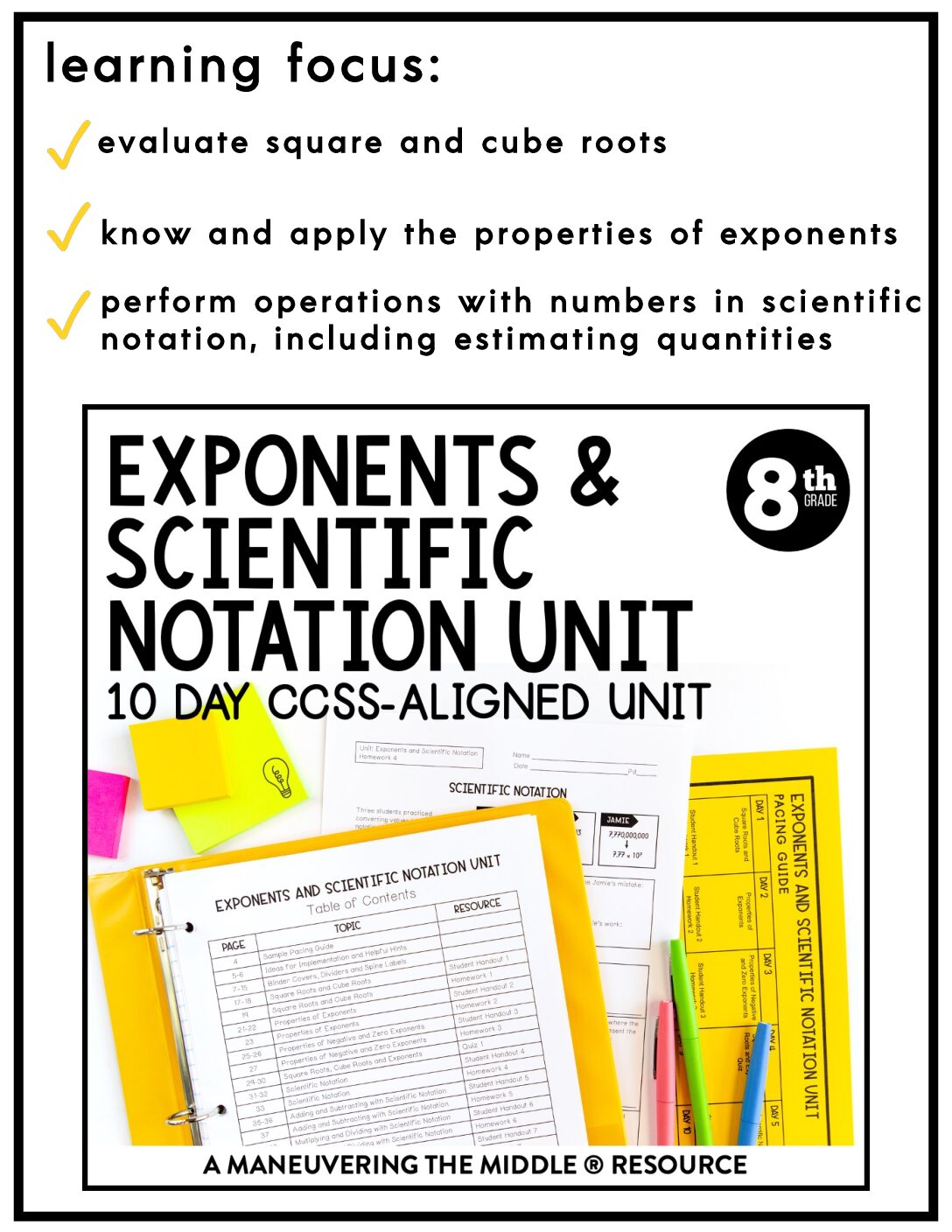 exponents and scientific notation homework 2 answer key