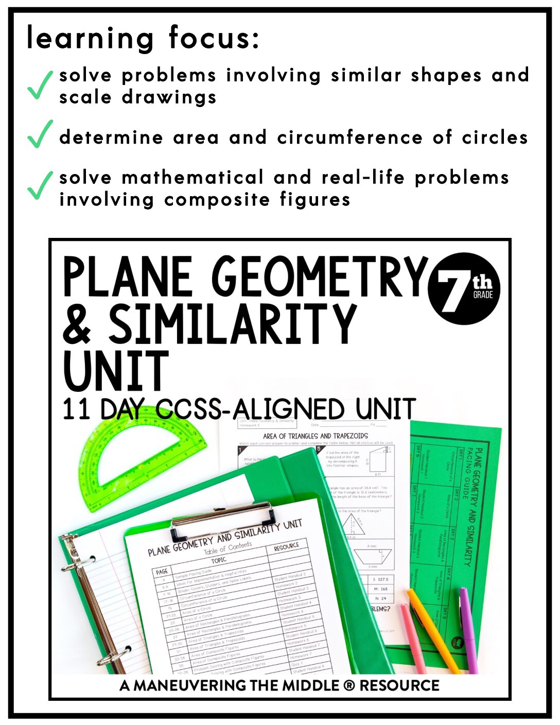 unit plane geometry & similarity homework 2