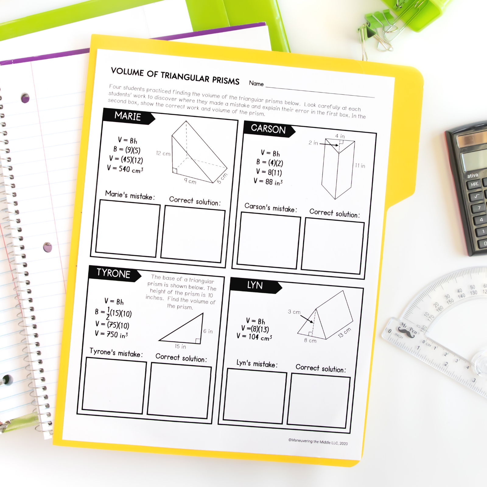 EVERYTHING YOU NEED TO TEACH MIDDLE SCHOOL MATH - Maneuvering the Middle