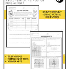8th Grade Math Curriculum - CCSS - Maneuvering the Middle