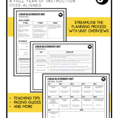 8th Grade Math Curriculum - CCSS - Maneuvering the Middle