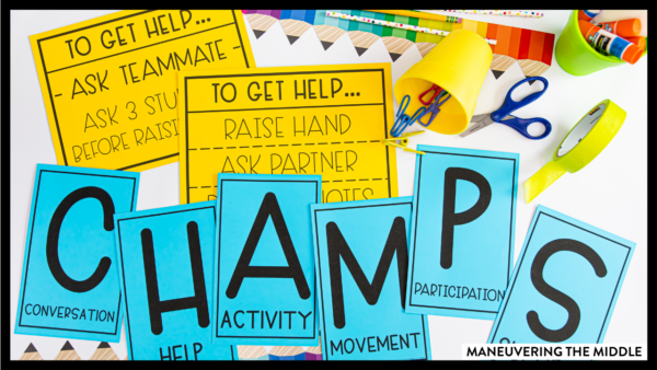 20 Must Teach Middle School Routines - Maneuvering the Middle