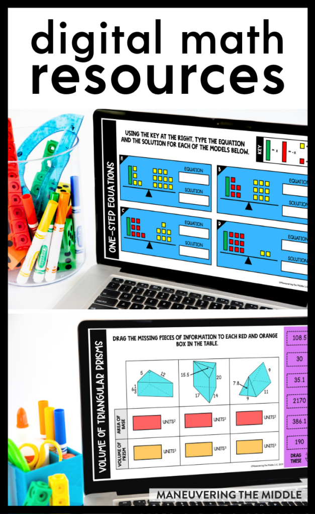 Maneuvering the Middle has updated our digital math resources. We have shifted to online learning by updating our paper-based curriculum. Learn more here! | maneuveringthemiddle.com