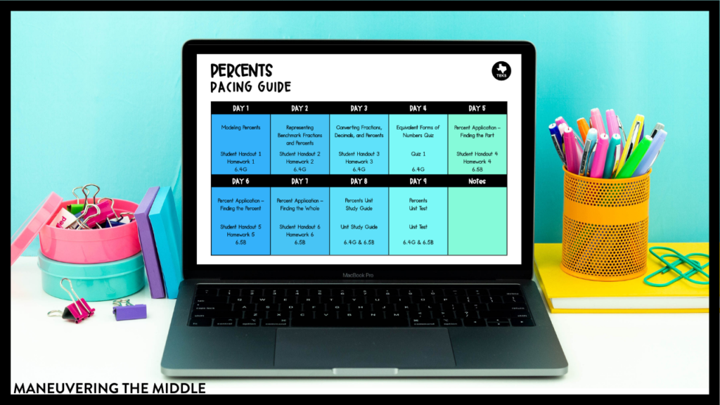 Does lesson planning take up too much of your valuable time? The 4 things I always do when lesson planning helps me stay streamlined, organized, and ready for anything to be thrown at me. Get more lessons planned in less time by looking at the big picture and finalizing the small details. Plus, grab some free digital performance tasks designed for middle school and Algebra students.  | maneuveringthemiddle.com