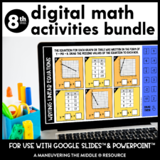 Desmos Activities For Middle School - Maneuvering The Middle