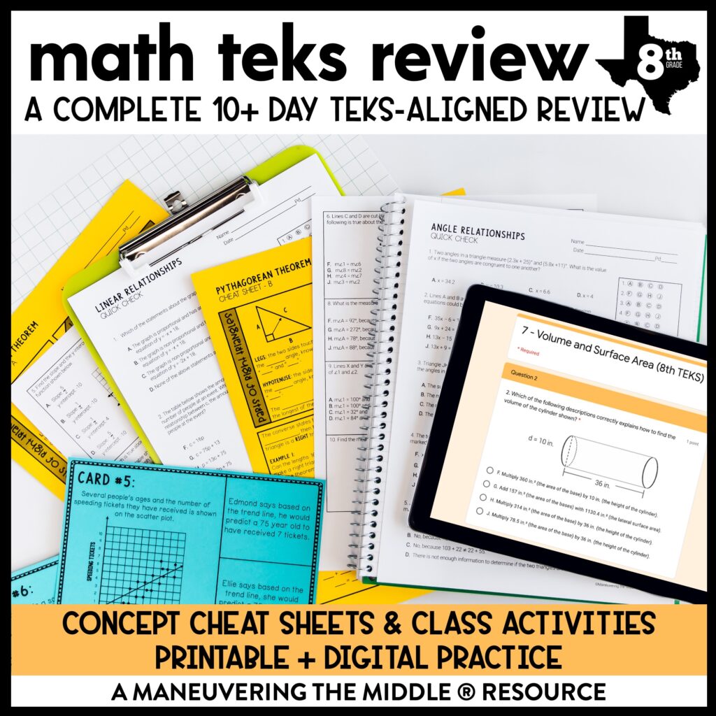 8th-grade-math-review-and-test-prep-teks-maneuvering-the-middle