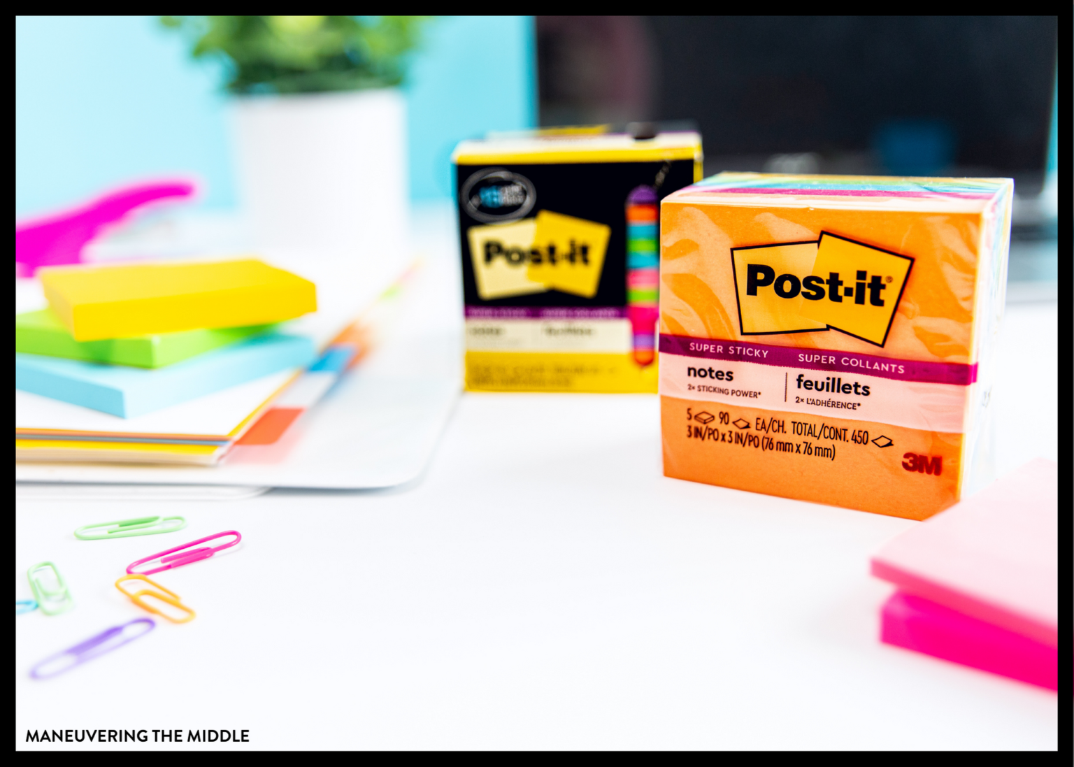 USING POST-IT® NOTES IN MATH - Maneuvering the Middle