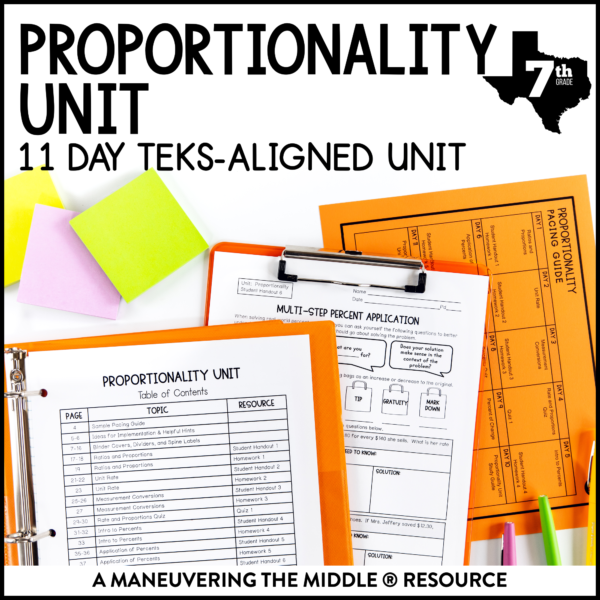 Proportionality Unit