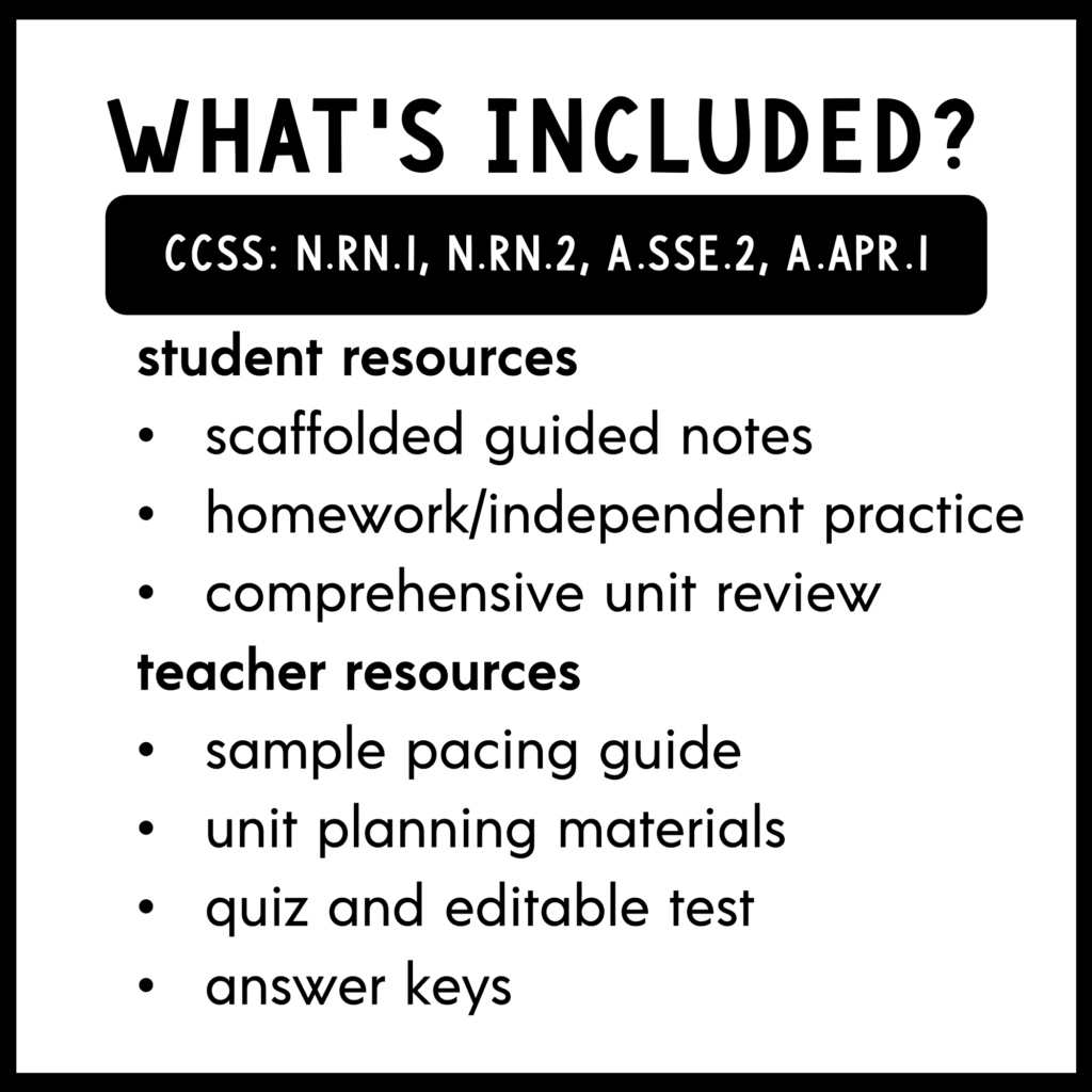 exponents-and-polynomials-unit-algebra-1-ccss-maneuvering-the-middle