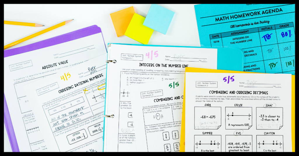 Should you assign homework? We share academic and emotional pros and cons for students and the best practices for assigning homework. | maneuveringthemiddle.com