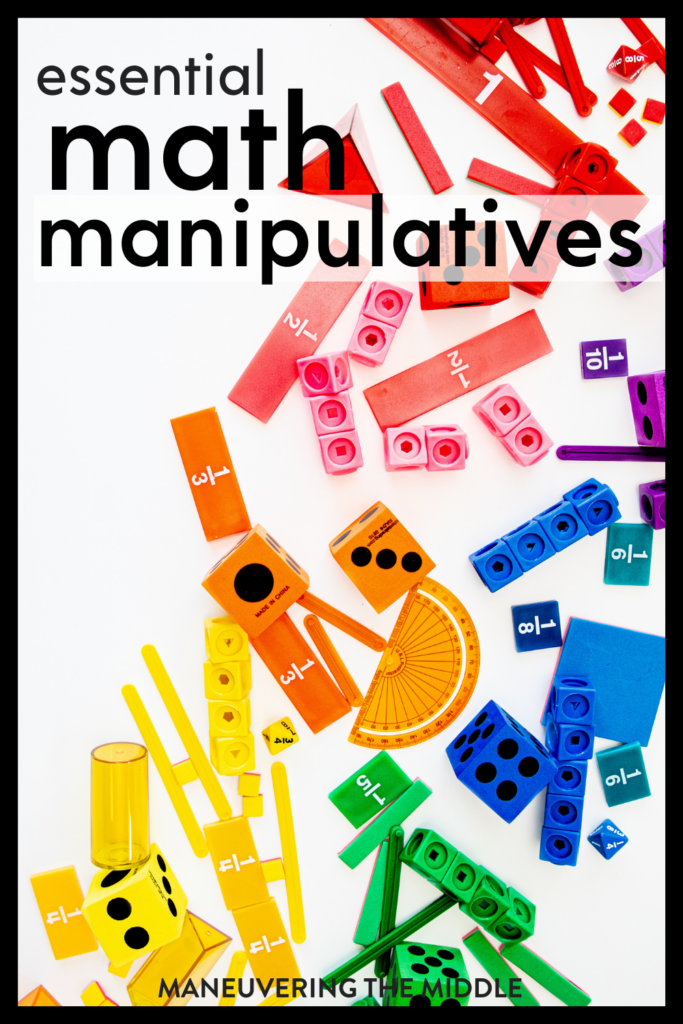 Essential Math Manipulatives Maneuvering the Middle