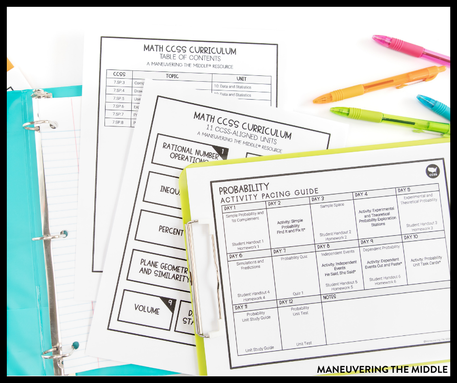 Maneuvering the Middle is used in over 10K classrooms! Our resources are loved by teachers and students. Find out what makes us special here! | maneuveringthemiddle.com