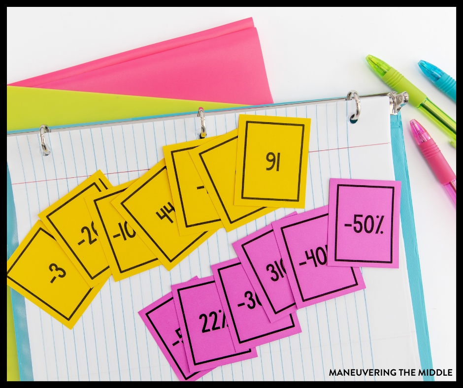 Ordering rational numbers is a middle school skill that requires a whole lot of other prerequisite skills. Check out post for tips to help students master. | maneuveringthemiddle.com