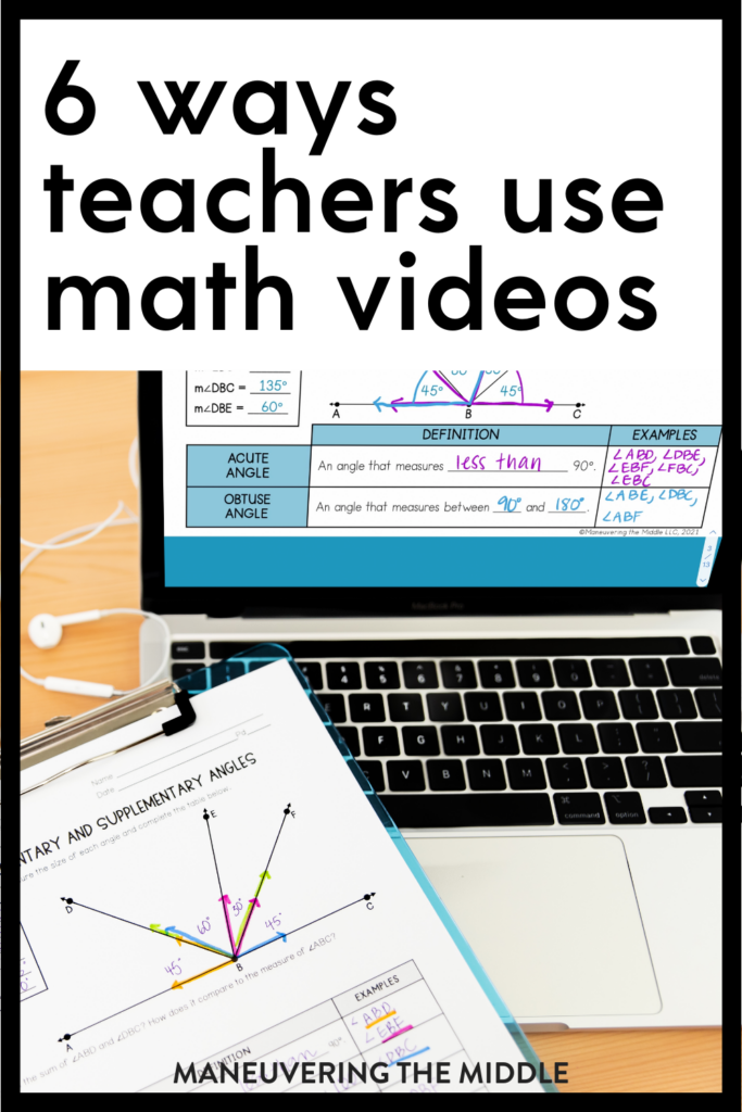 Free Remote Learning Math Lessons - Maneuvering the Middle