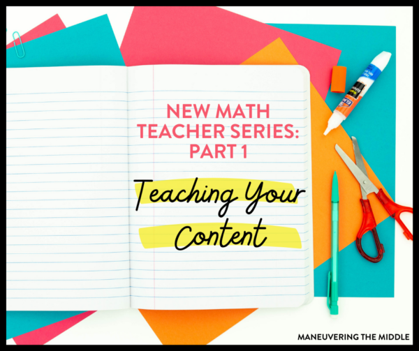 How to Teach Middle School Math Maneuvering the Middle