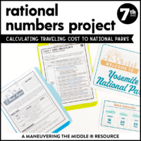 Rational Numbers 7th Grade Project