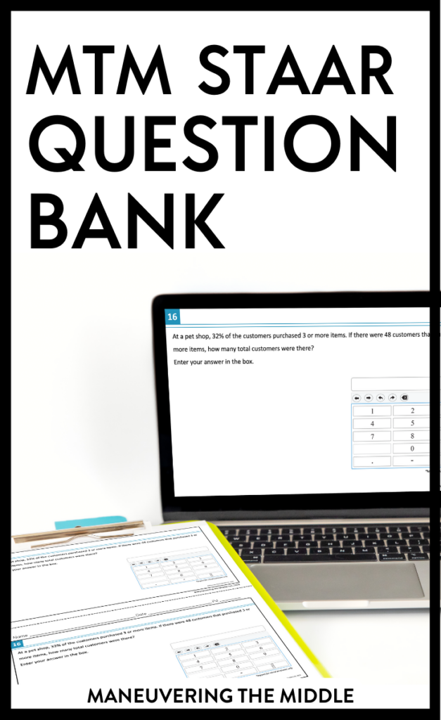 Texas is changing with adding new STAAR questions. Check out MTM's tips for utilizing Maneuvering the Middle's STAAR Question Bank. | maneuveringthemiddle.com