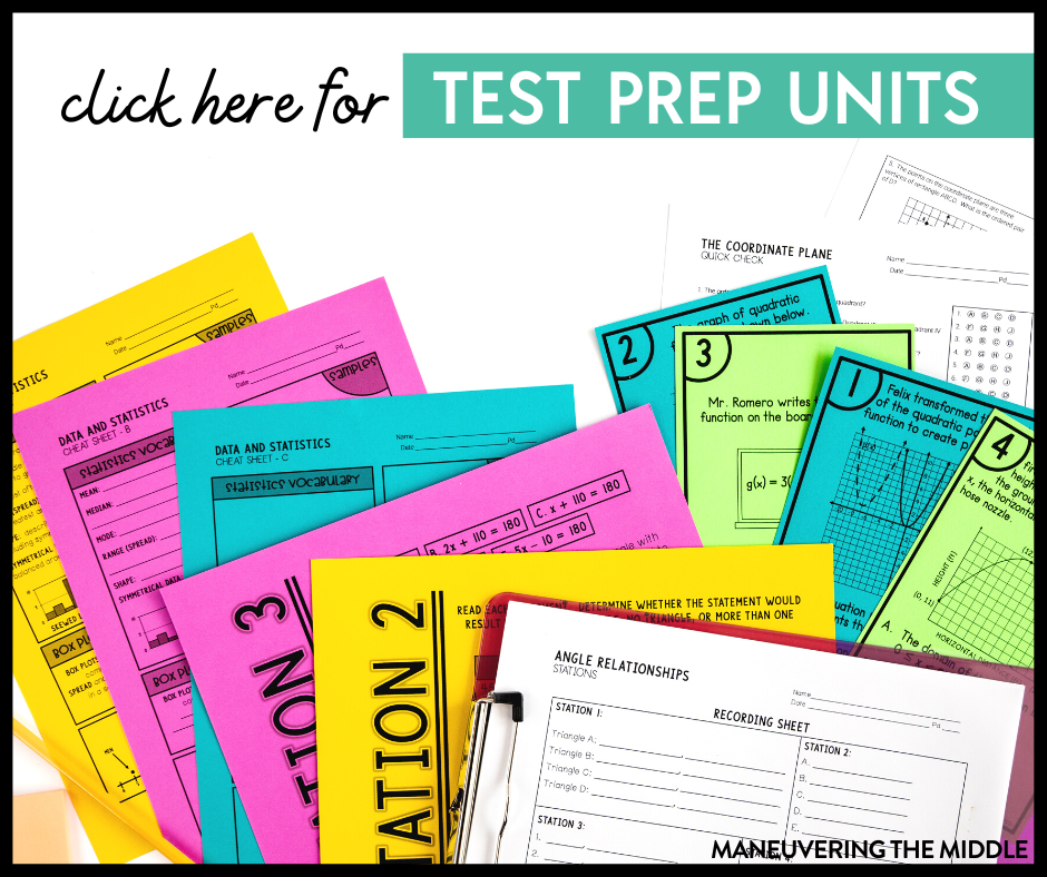 Texas is changing with adding new STAAR questions. Check out MTM's tips for utilizing Maneuvering the Middle's STAAR Question Bank. | maneuveringthemiddle.com