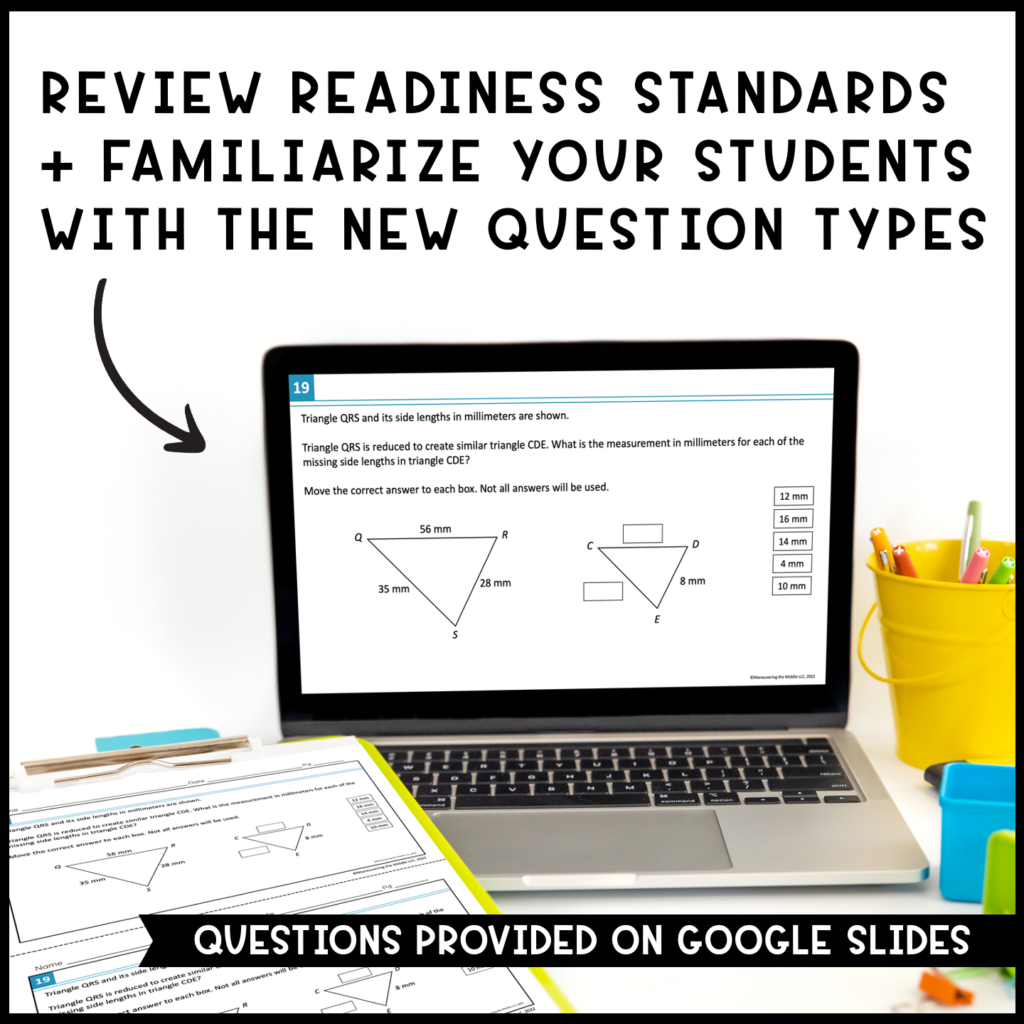 7th Grade Math STAAR Review Question Bank Maneuvering the Middle