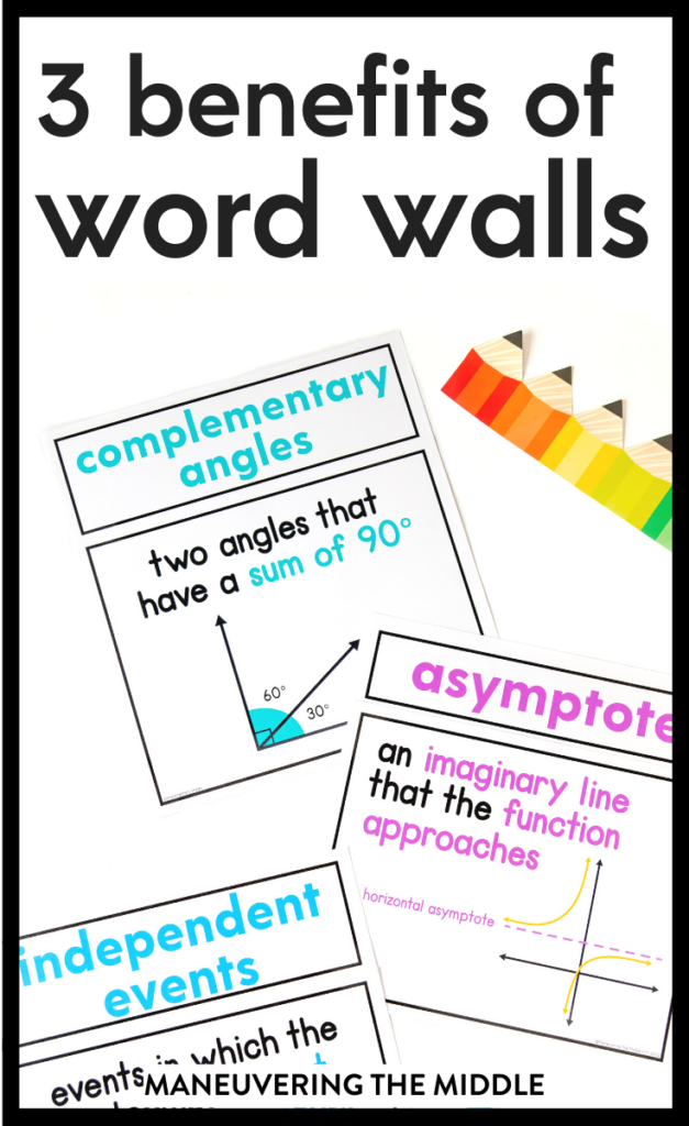 Geometry Word Wall - Math Vocabulary  Math word walls, Math vocabulary,  Math words