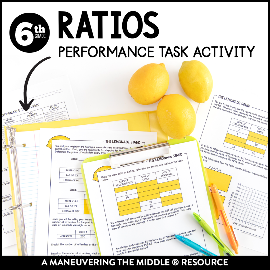 5 Tips for Implementing Performance Tasks - Maneuvering the Middle