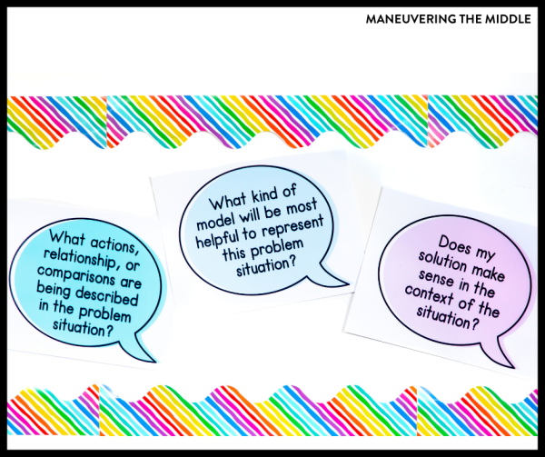 3 Steps to Solving Word Problems - Maneuvering the Middle